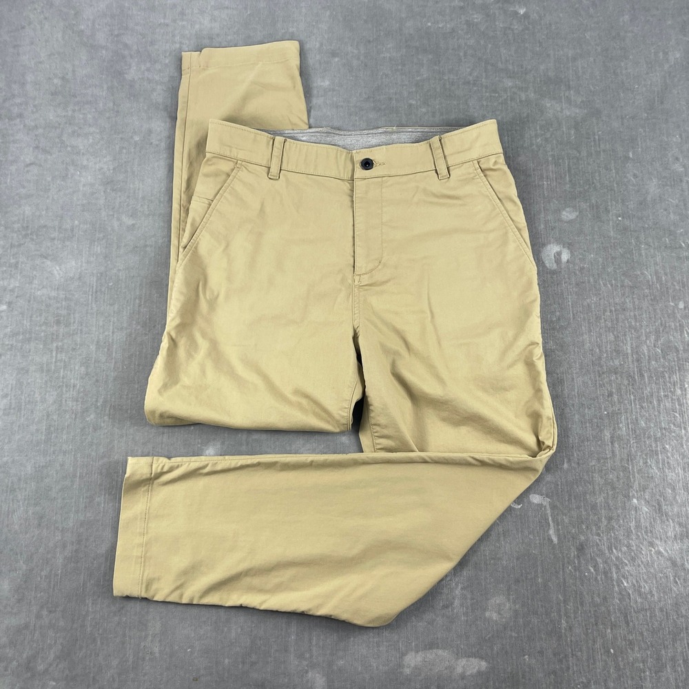 Nike Mens 30x30 Tan Chino Pants Stretch Cotton Blend Khaki Trousers